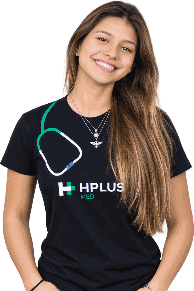 Aluna do Hplus Med aprovada em Medicina